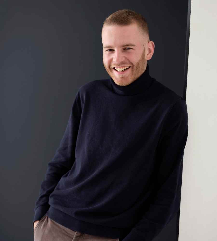 Photo of Benjamin Dupuy, photographer and partner of Château de la Boutinière.